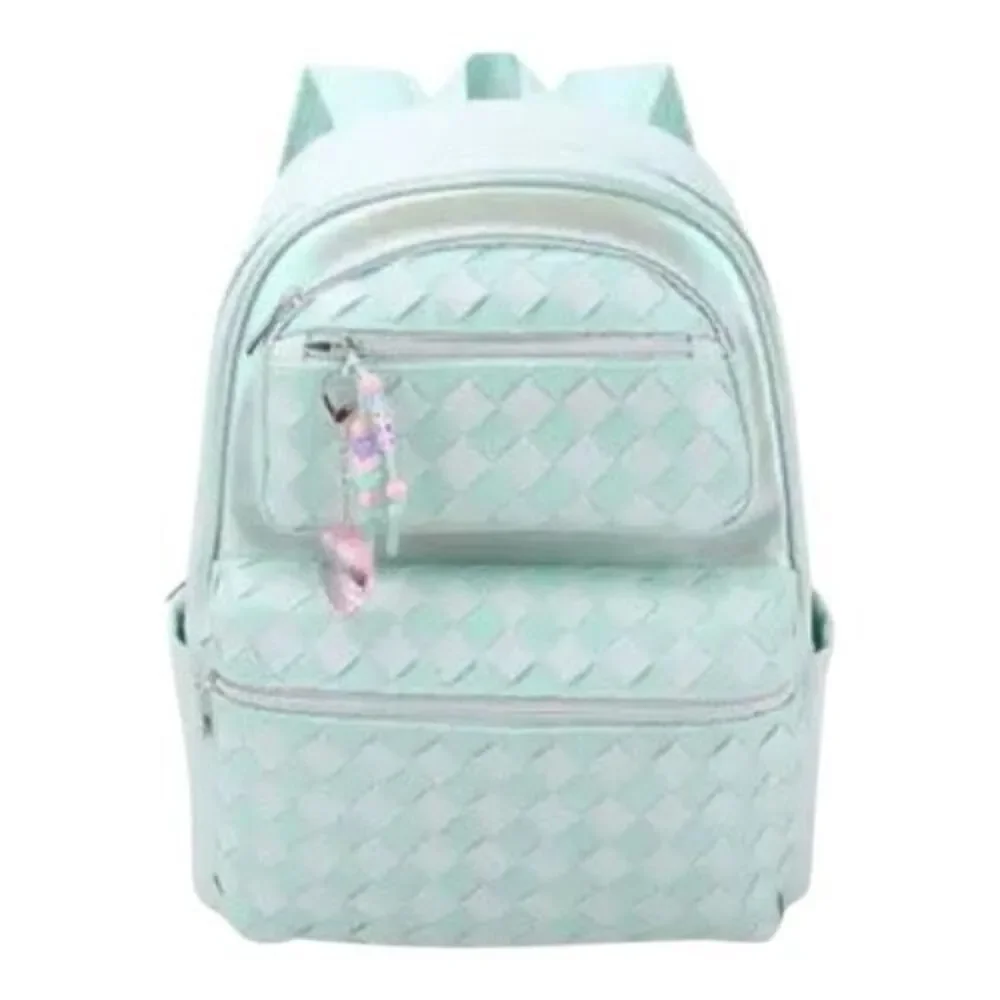 Omg Miss Gwen’s Girls Mint‎ Green Woven Large Faux Leather School Dance Backpack